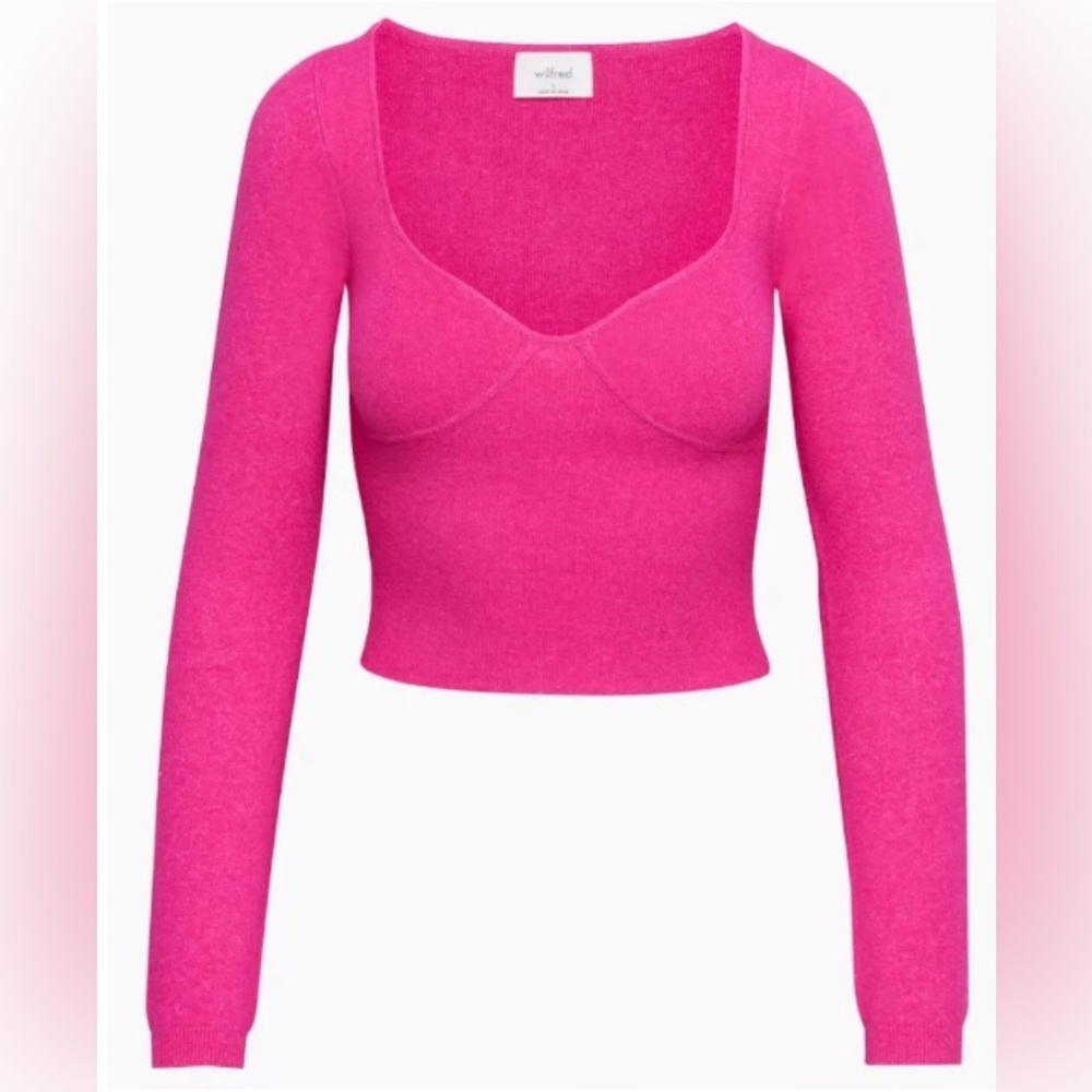 Aritzia Greer Sweater in Pink